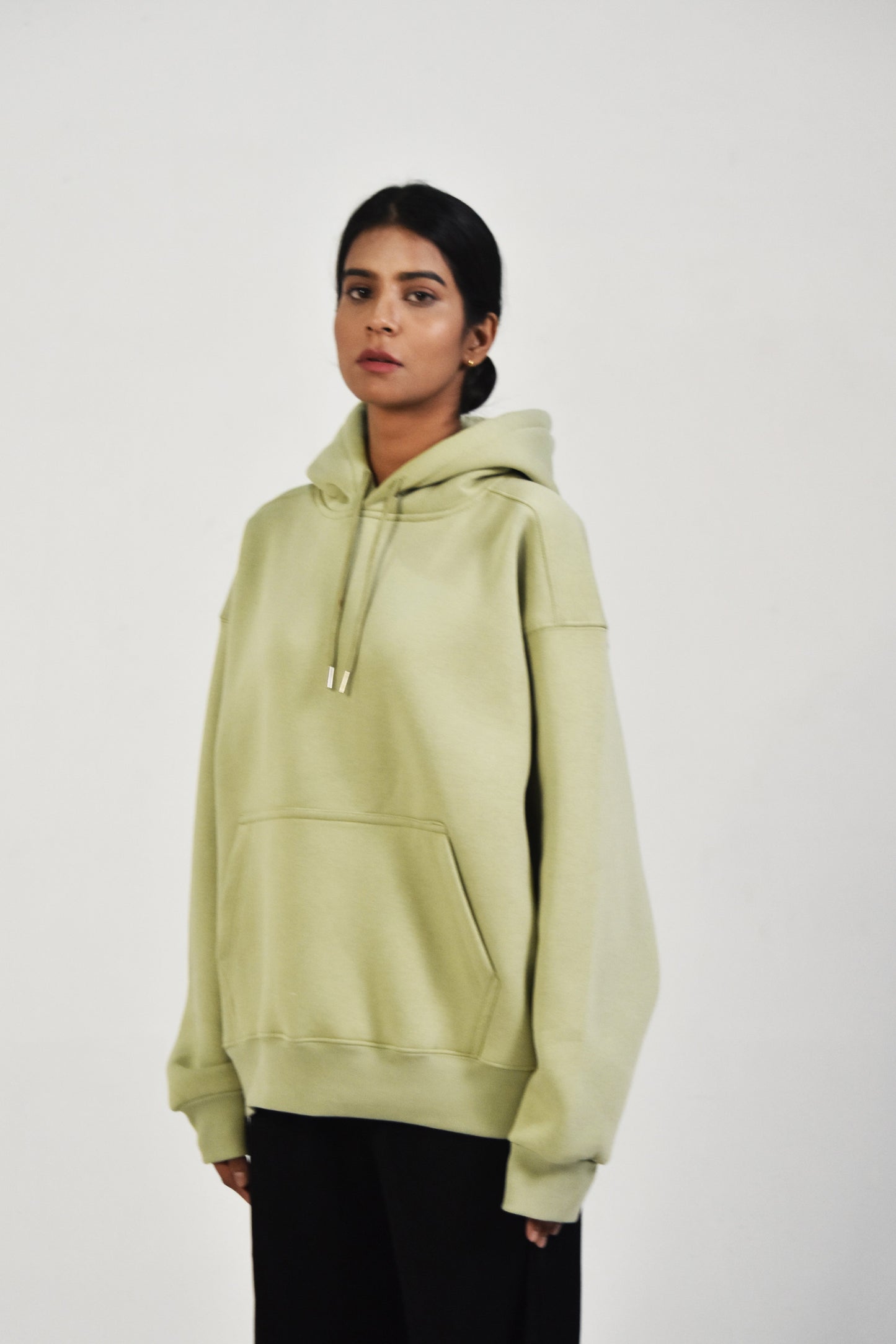 Oversized Hoodie - Pista Green