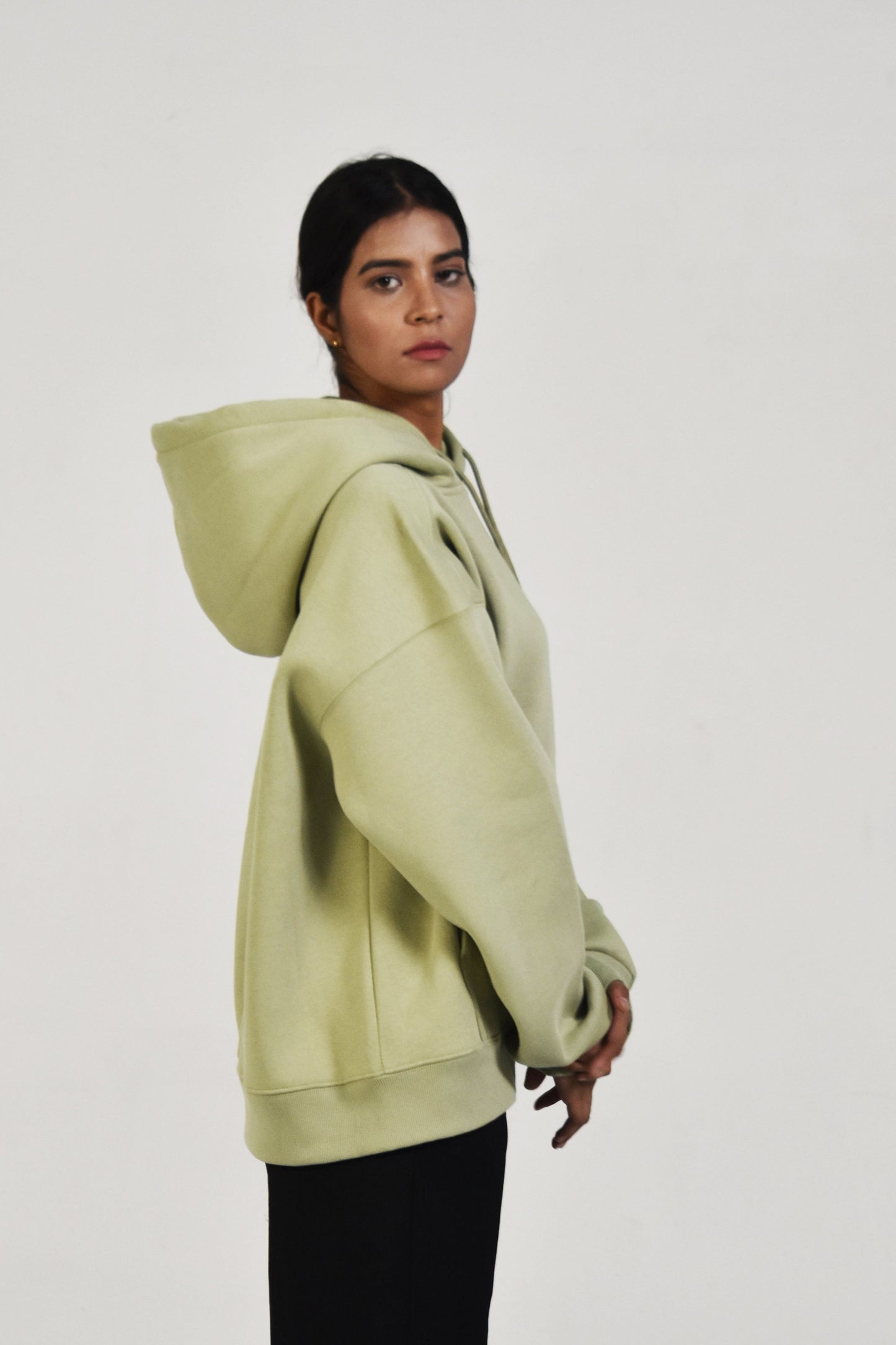 Oversized Hoodie - Pista Green