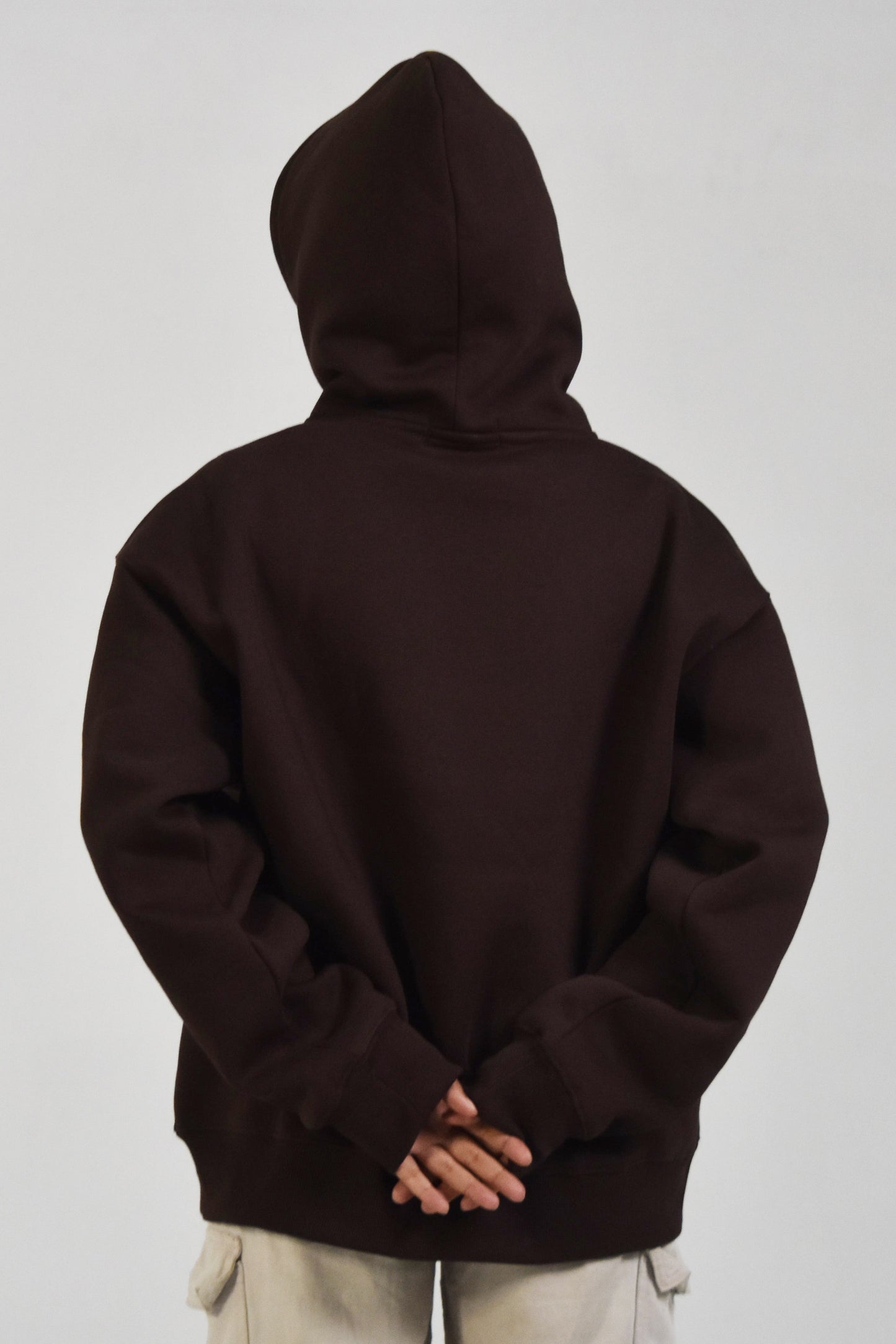 Oversized Hoodie - Coffee