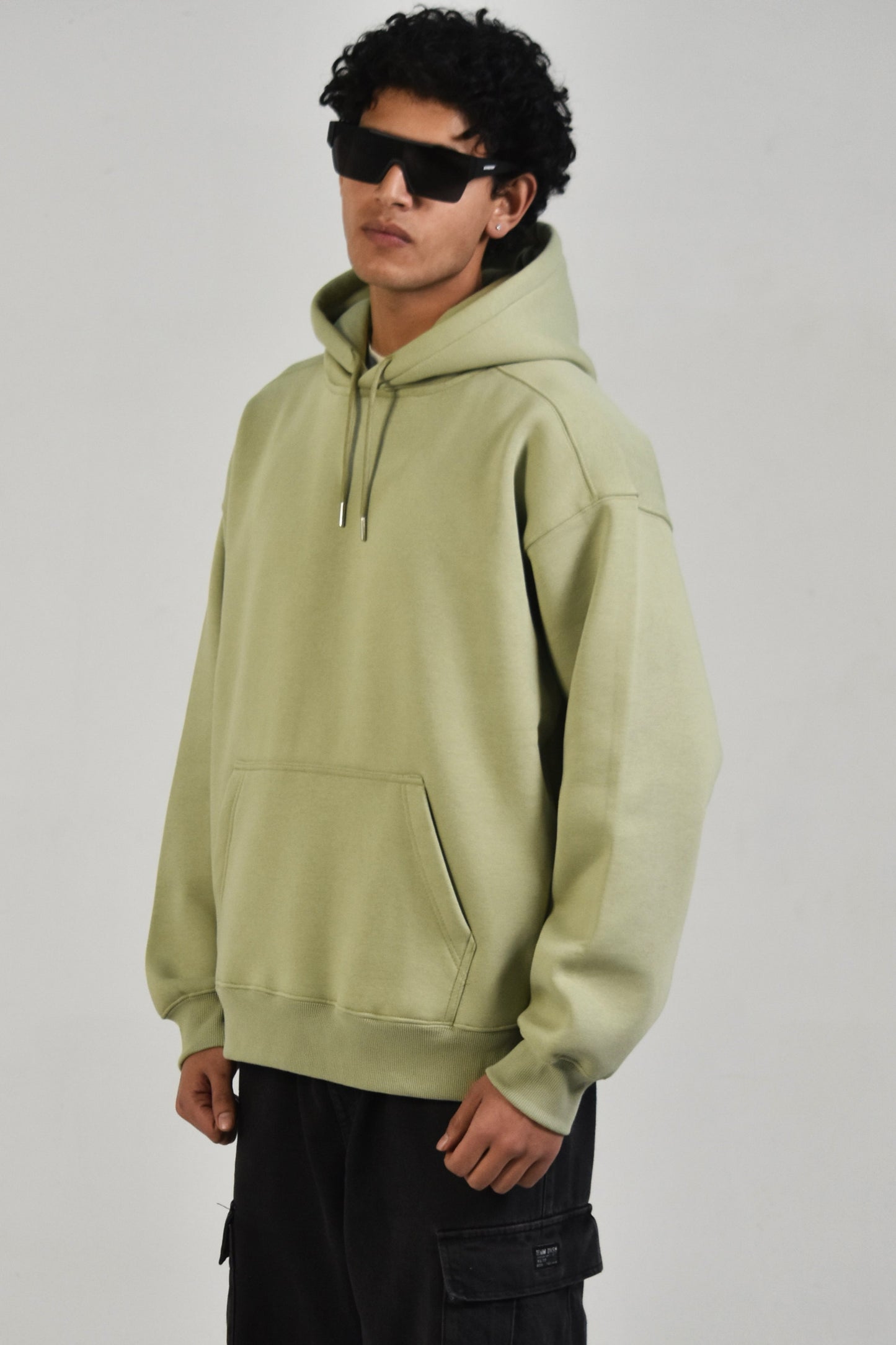 Oversized Hoodie - Pista Green