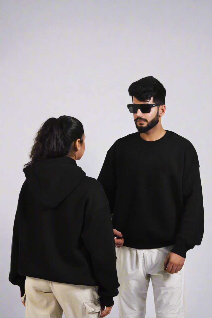 Oversized Hoodie - Black