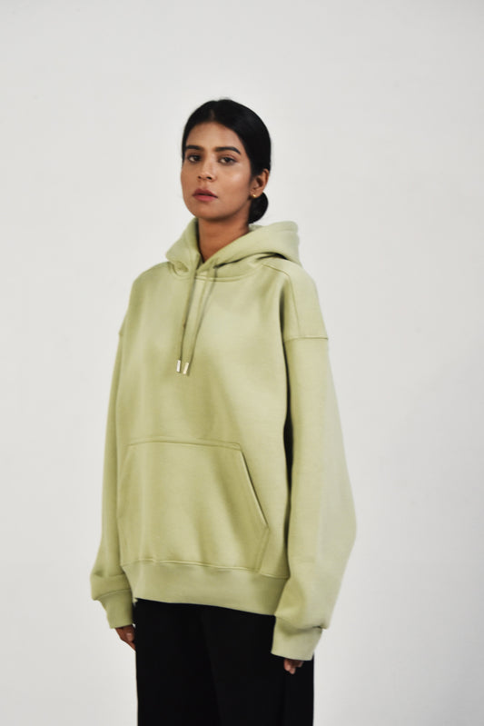 Oversized Hoodie - Pista Green