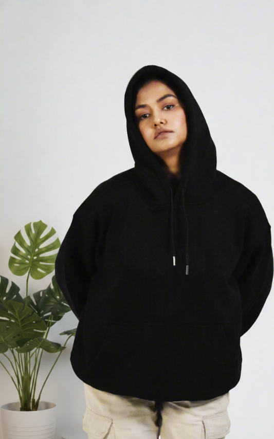 Oversized Hoodie - Black